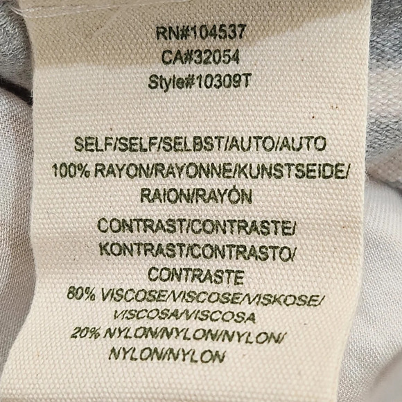 ANTHROPOLOGIE Valette LOUNGE Set, Tan/Cream Women's XL - Picture 8 of 11